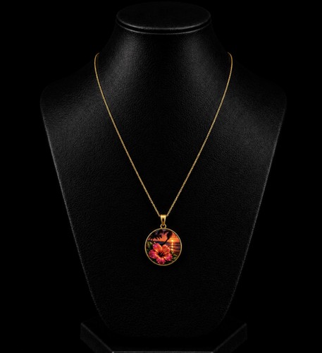 Collier plaqué carats - 18,