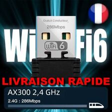 ✅ Adaptateur Wifi 6 Ordinateur Portable Windows 7 10 11 Mini Carte Réseau USB