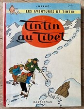 HERGE TINTIN AU TIBET EO 1960 belge B29 TBE