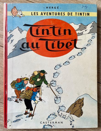 Herge tintin tibet 1960 - tibet,