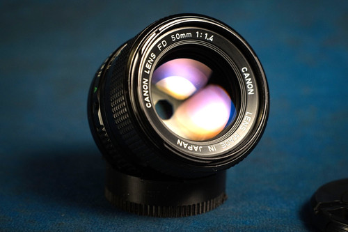 Objectif canon fdn 50mm 4 - objectif,