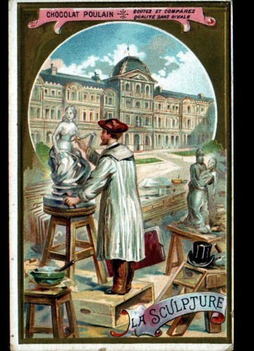 Image chromo chocolat poulain - chromo,