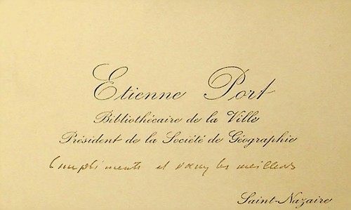 A etienne port - ✒,