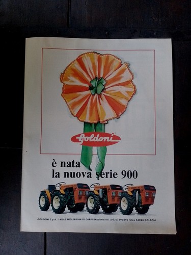 Tracteurs goldoni série - tracteurs, 900