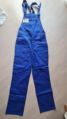 Salopette travail bleue - de,