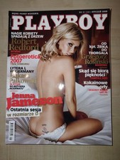 Polski Playboy 1/2008 Polish Magazine FOTO EROTICA JENNA JAMESON SYLWIA ROMANIUK