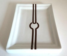 PORCELAIN DE PARIS FRANCE JUDOKA decor brown saturator humidifier radiator