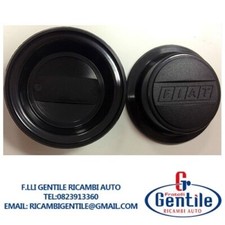 PAIR 2 WHEEL FRIEZE HUB COVERS FOR FIAT PANDA 1986 TO 2003 OLD SERIES