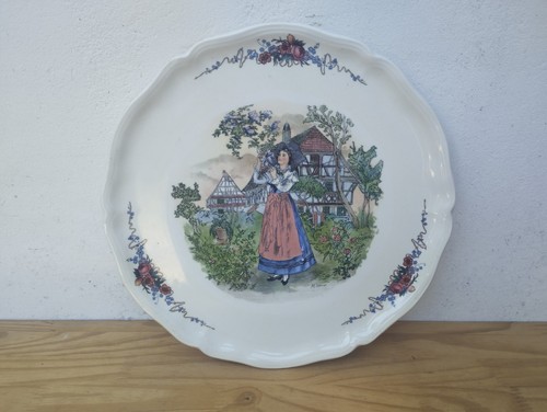 Plat tarte sarreguemines - plat, à