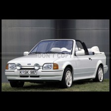 Photo A.006144 FORD ESCORT XR3I CABRIOLET 1986-1989