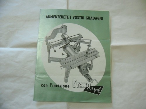 Depliant pantografo gravograph - depliant,
