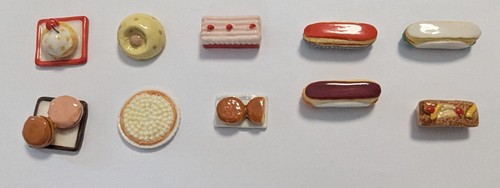 Fèves série pâtisseries - fèves,