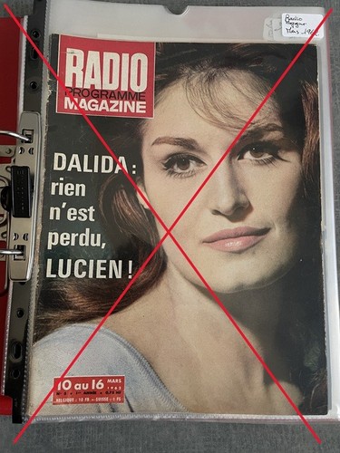 Dalida lot articles de - dalida, :