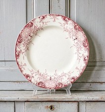 Assiette plate ancienne Terre