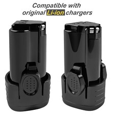 2Pcs 12V 3,5Ah Batterie pour Black Decker LB12 LBX12 LBXR12 BL1310 BL1110 BL1510