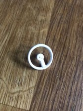 1 Volant blanc pour Auto