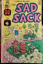 SAD SACK’S ARMY LIFE #247 (4.0-4.5) SARGE/GEORGE BAKER/HARVEY COMICS