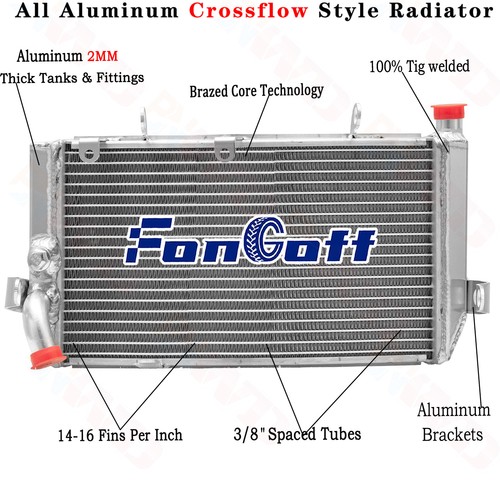 Aluminium moto radiateur pour - aluminium,