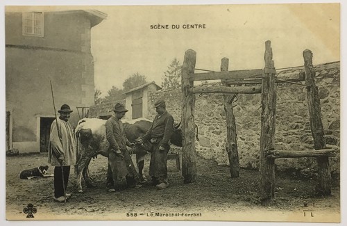 Cpa scène centre - cpa, le