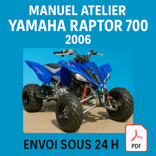 Manuel atelier yamaha 700 - manuel,