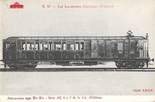 Old postcard theme train les