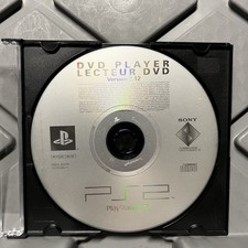 Sony Playstation 2 PS2 DVD Player Disc Lecteur DVD Version 2.12 Pre Owned 2001