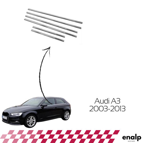Pour audi chrome windows - a3,