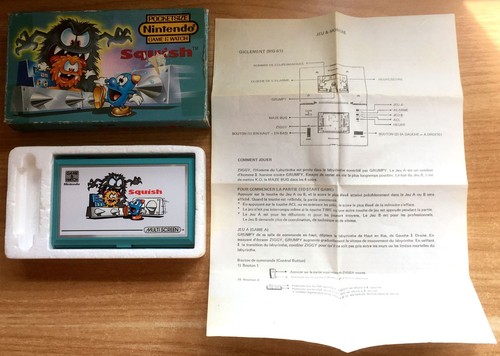 Console nintendo game - &, watch