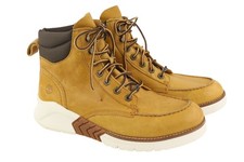 Timberland A27VE Hommes Bottes EU43.5/44 Marron Cuir Lacet Mi Haut Amande Toe I