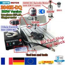 3040 CNC Router LPT 3040Z-DQ 500W Spindle MACH3 Engraver Milling Carving Machine