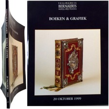 Boeken & Grafiek 14e vente livres et arts graphiques Bernaerts 1999 bibliophilie