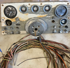 Instrument Dash Panel Gauges Wiring 1975 Correct Craft Ski Tique Mustang Boat