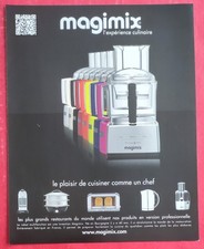 Publicité  de presse: Electroménager Robot Multifonction Cuisine MAGIMIX