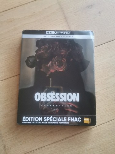 Steelbook obsession blu ray - obsession, 4k