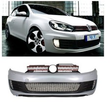 Pare-chocs avant POUR VW GOLF 6 LOOK GTI EN ABS + 2 ANTIBROUILLARD