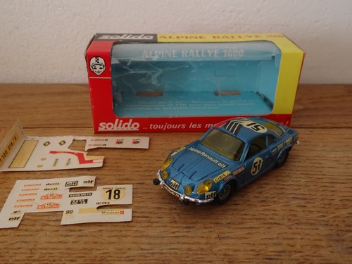 Alpine renault rallye 1600 - rallye, en