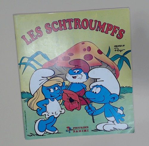 Album panini les schtroumpfs - panini,