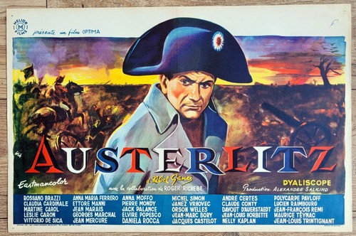 Belgian poster austerlitz - belgian,