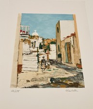 Lithographie Numérotée Et