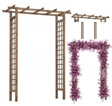 Pergola de jardin simple en