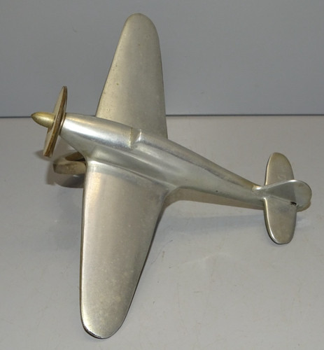 Ancienne maquette alu avion - -ancienne,