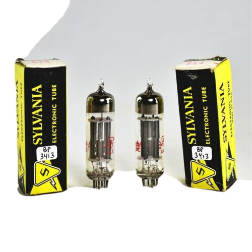 Sylvania 6x4 nos matched black - sylvania,