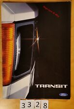 FORD TRANSIT FOURGON KOMBI MINI BUS PLATEAU CHASSIS CABINE 32 pages Fr 3/1983