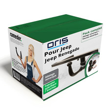 Attelage pour Jeep Renegade 10.14- Amovible Oris + Faisceau spécifique 7 broches