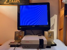 nintendo nes en loose et 2 jeux (voir descriptif de l annonce )