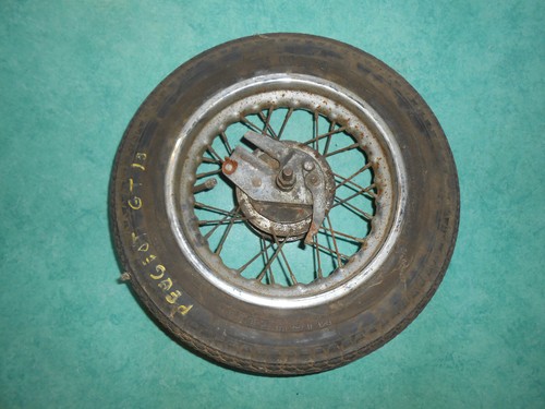 Roue avant peugeot gt10 - roue,