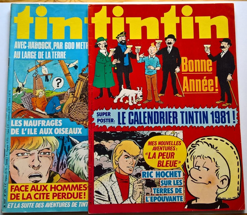 Lot journal tintin 278 279 - lot,