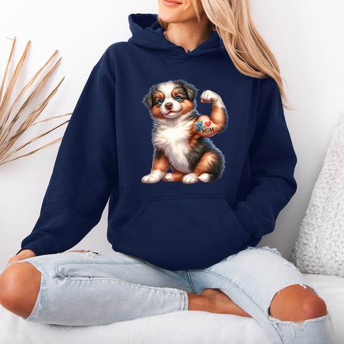 Pull capuche graphique - pull,