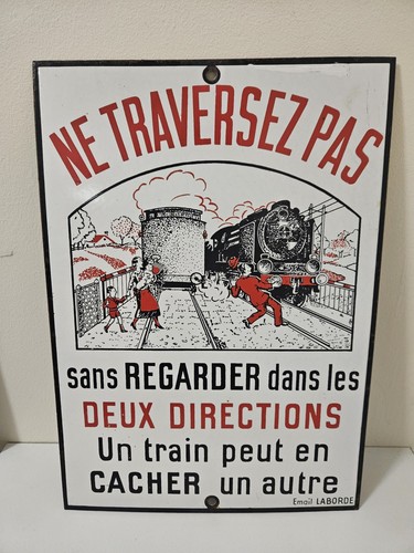 Ancienne plaque sncf - ancienne,