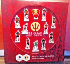* FEVES COFFRET COLLECTOR   football LES DIABLES ROUGES BELGE serie complete